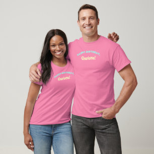 Camisetas masculinas para uma festa de aniversário