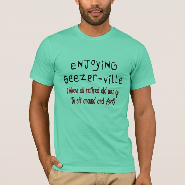 Camisetas masculinas & presentes aposentados (Frente)