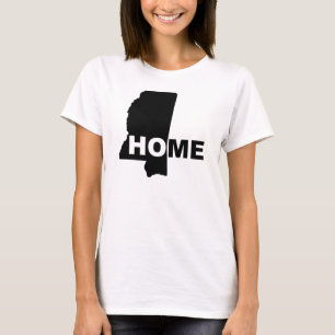 Camisetas Mississippi Casa Longe do Estado