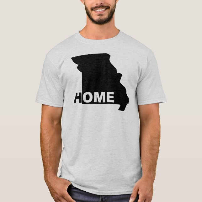Camisetas Missouri Casa Longe do Estado (Frente)