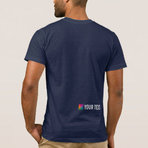 Camisetas Modelo da Impressão da da traseira da Ca