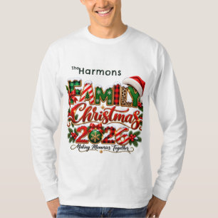 Camisetas, Moletons e Suéteres de Natal Personaliz