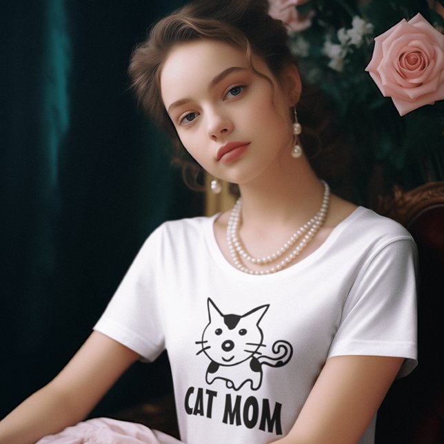 CAMISETAS MOM CAT (Criador carregado)