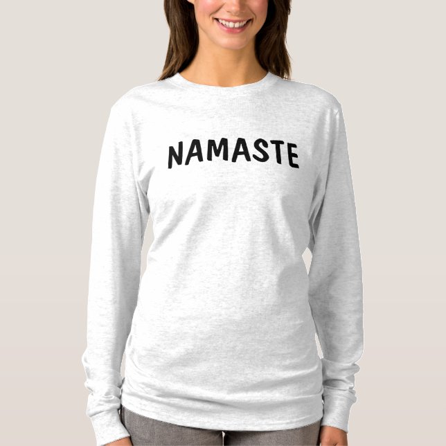 Camisetas NAMASTE (Frente)