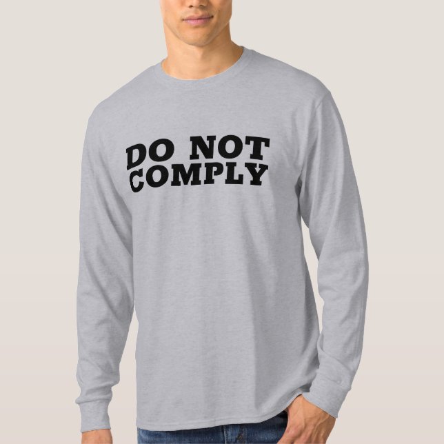 CAMISETAS NÃO CUMPRAM (Frente)