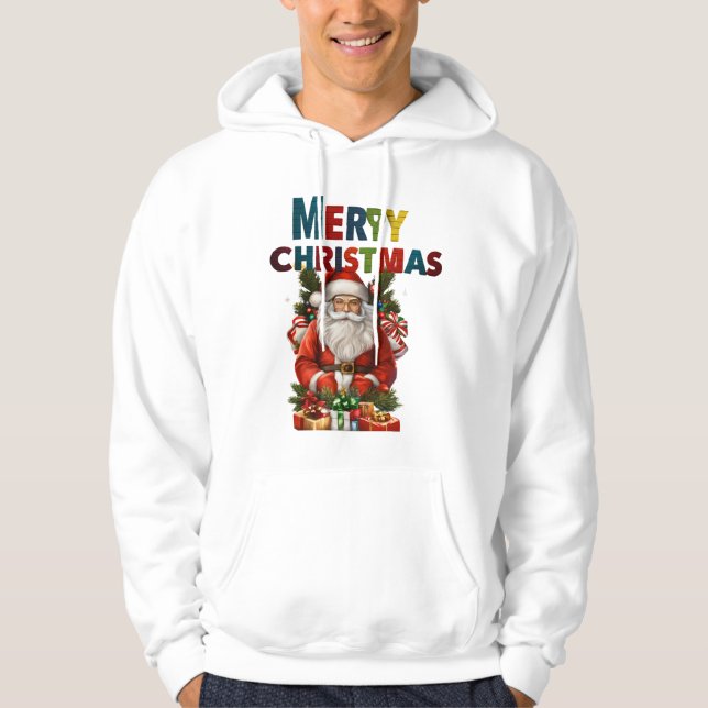 Camisetas Natal Festivo Papai Noel | Perfeito H (Frente)