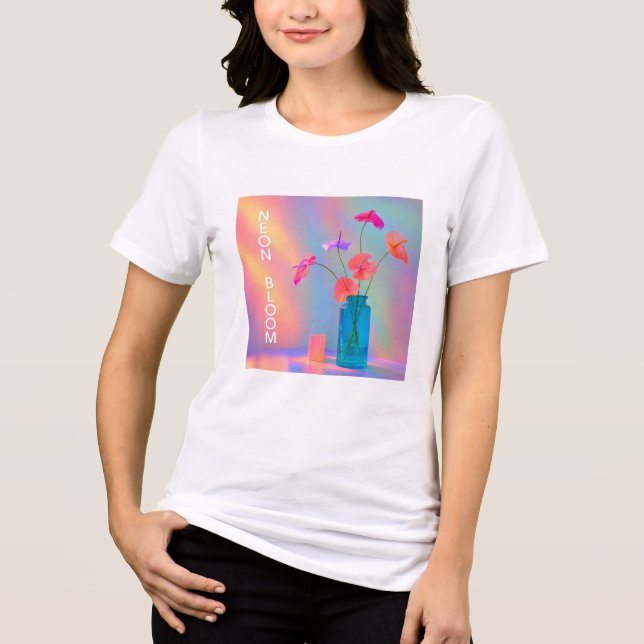 Camisetas Neon Bloom (Frente)