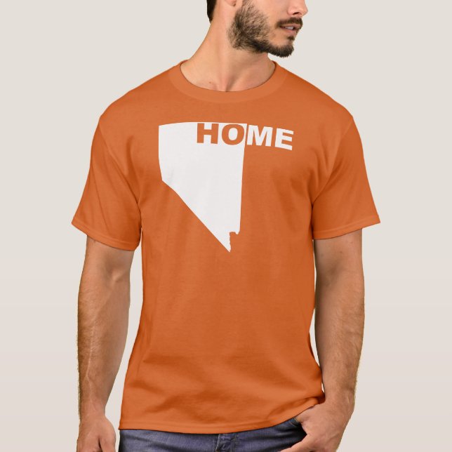 Camisetas Nevada Lar Longe do Estado (Frente)