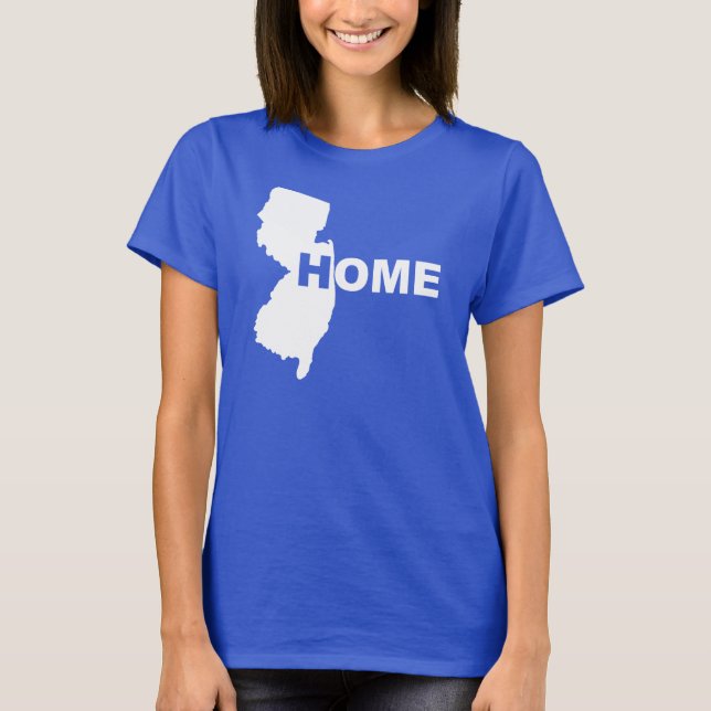 Camisetas New Jersey Casa Longe do Estado (Frente)