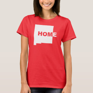 Camisetas New Mexico Casa Longe do Estado