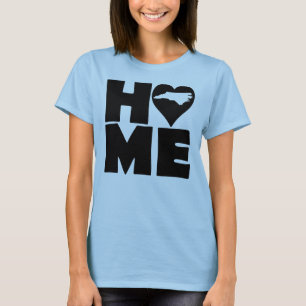 Camisetas North Carolina Home Heart State T-Shirt