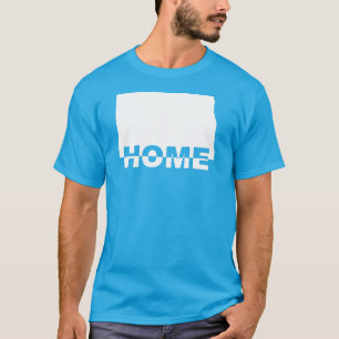 Camisetas North Dakota Casa Longe do Estado
