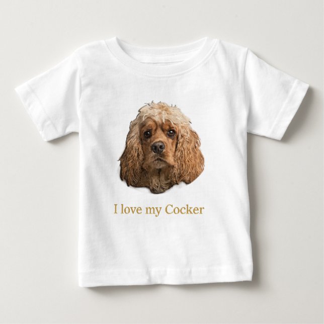 Camisetas Panelas de Cocker (Frente)