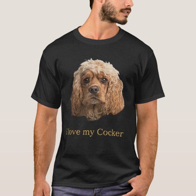 Camisetas Panelas de Cocker (Frente)