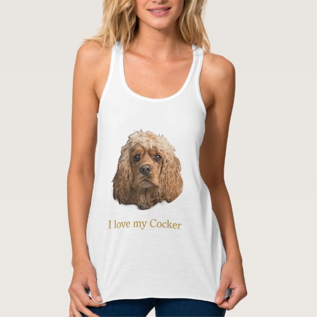 Camisetas Panelas de Cocker (Frente)