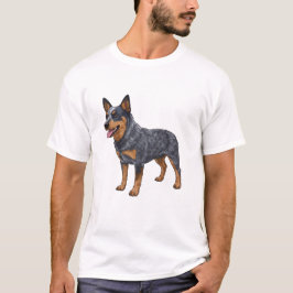camisetas para cães de boi australiano de salgueir