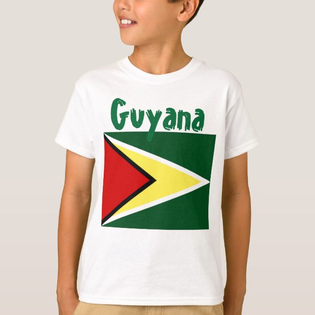 Camisetas para crianças da Guiana (Frente)