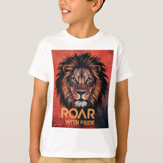 Camisetas para crianças do Lion Lover
