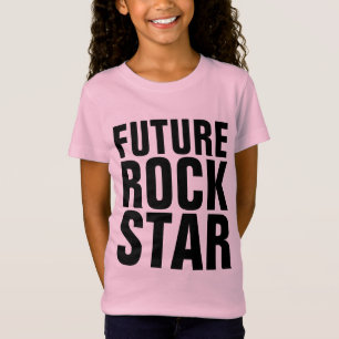 CAMISETAS PARA CRIANÇAS FUTURAS ESTRELAS DO ROCK