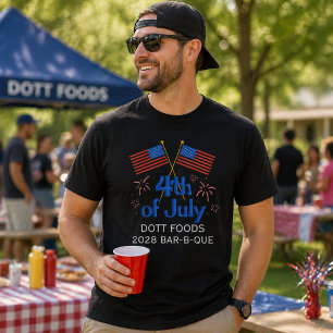 Camisetas para Festa de Fogos de Artifício do Quar