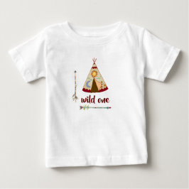Camisetas para Meninas - Teepee Wild One
