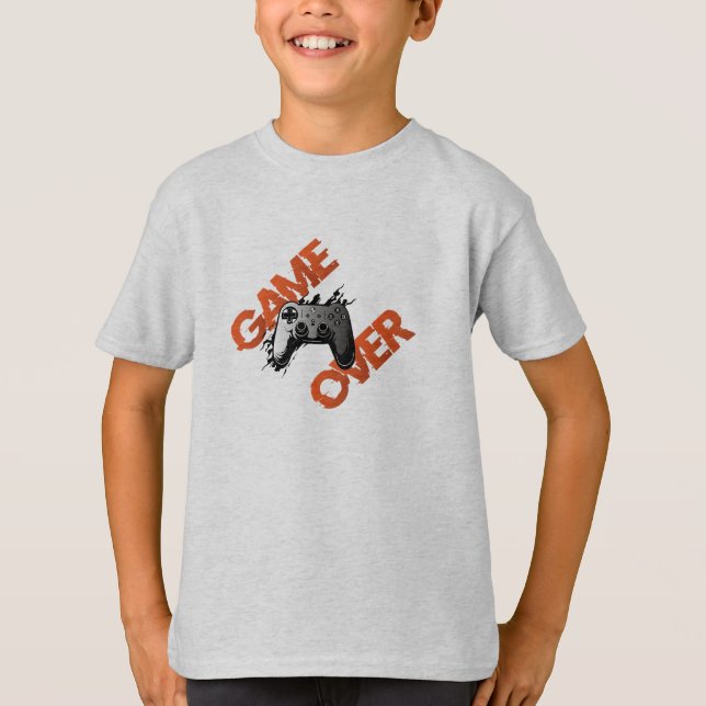 Camisetas para niños - Game Over (Frente)