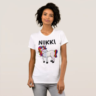 CAMISETAS PERSONALIZADAS COM NOME DE UNICÓRNIOS
