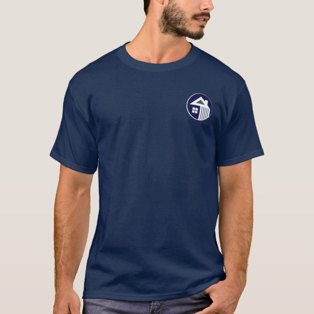 Camisetas Personalizadas Logotipo da Empresa Tee (Frente)