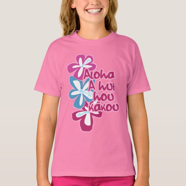 Camisetas Pokii Flower Girls (Frente)