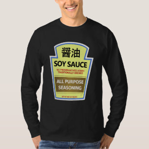 Camisetas Preguiçosas de Fantasia Garrafa de Molho