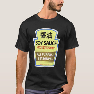 Camisetas Preguiçosas de Fantasia Garrafa de Molho