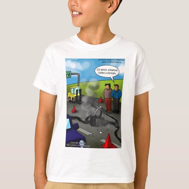 Camisetas Presentes Engraçados Chamar Uma Empilhad (Frente)