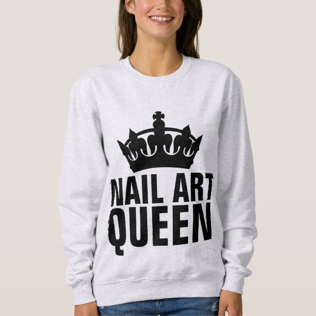 CAMISETAS RAINHA DA UNHA DE ARTE (Frente)