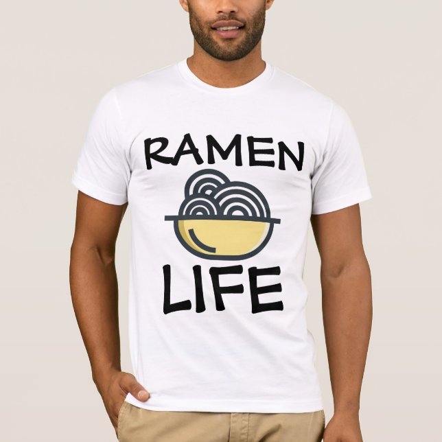 CAMISETAS RAMEN NOODLES LIFE (Frente)