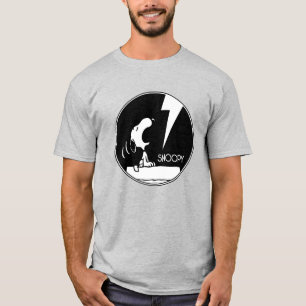 Camisetas Rock Snoopy Howling