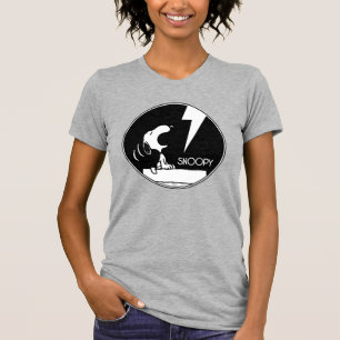 Camisetas Rock Snoopy Howling