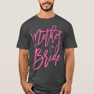 Camisetas Rosa Para Mulheres Mãe Da Noiva 