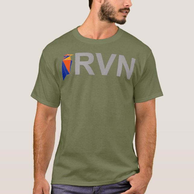 Camisetas RVN de Moeda Cripto de Moeda Criptográfi (Frente)