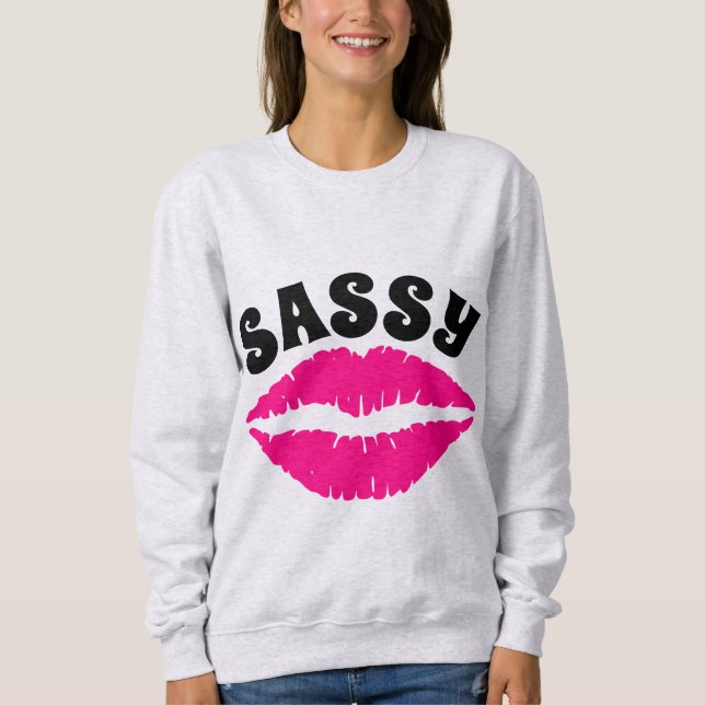 Camisetas SASSY (Frente)