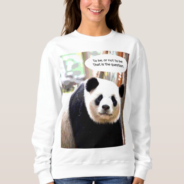 Camisetas Shakespeare Quote Panda Bear (Frente)