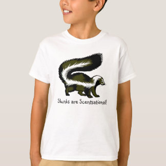 Camisetas Skunk Adoráveis Para Crianças - Calçados