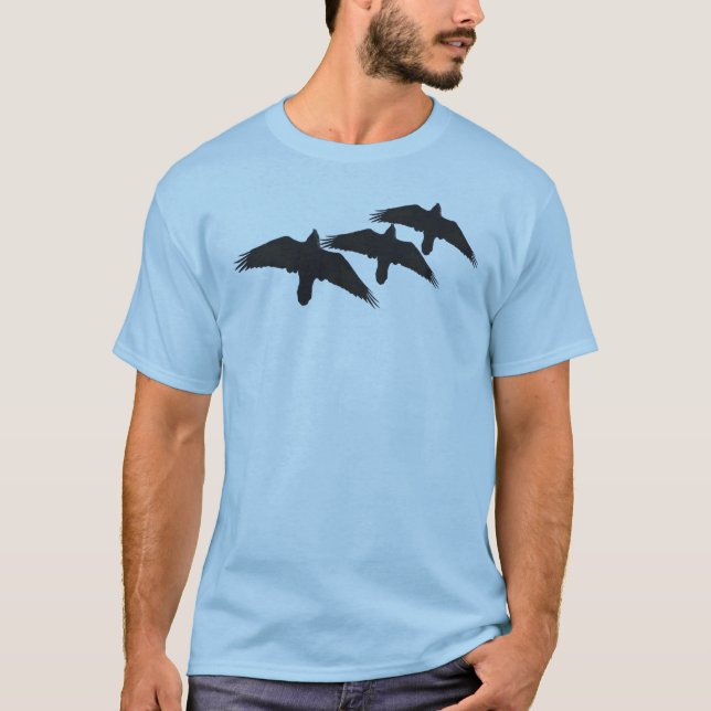 Camisetas Soaring Raven (Frente)