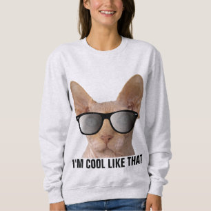 Camisetas Sphynx sem pêlos engraçados (LEGAL COMO