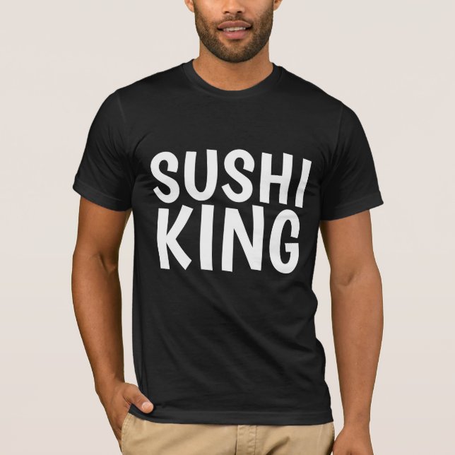 Camisetas SUSHI KING (Frente)
