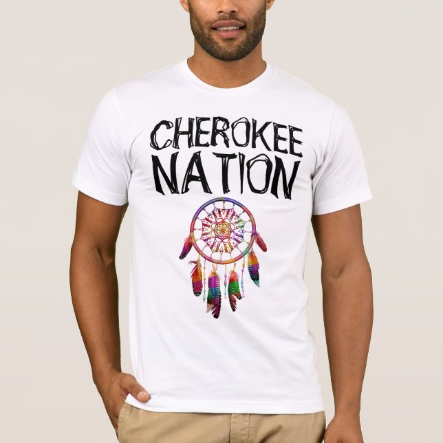 CAMISETAS T-SHIRTS DA CHEROKEE NATION (Frente)