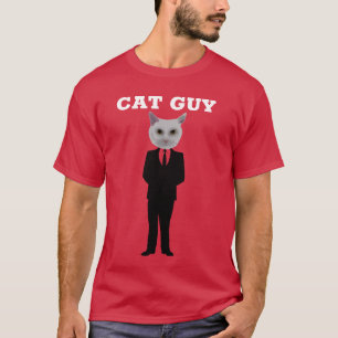CAMISETAS T-SHIRTS DE CARA (GATO VESTINDO DE GATO)