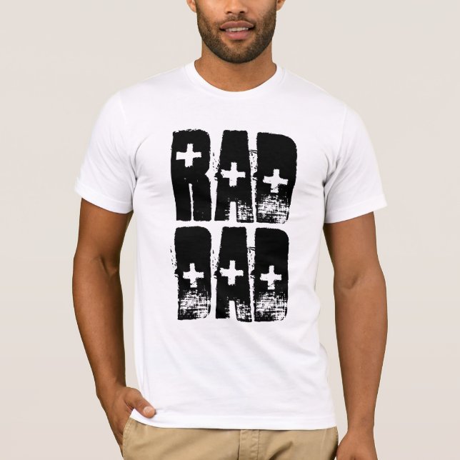 CAMISETAS T-SHIRTS DO Dia de os pais RAD (Frente)