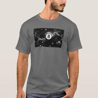 Camisetas Tema 8 Bolas para Jogadores de Sinuca
