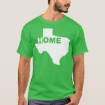 Camisetas Texas Casa Longe de Casa<br><div class="desc">Você está morando longe de casa? Sente falta da família e dos amigos? Essa seleção de camisetas da terra natal é uma ótima maneira de demonstrar que realmente não há “lugar como o lar”. Escolha entre uma ótima seleção de camisetas femininas, masculinas e infantis com o seu estado natal, província,...</div>