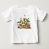 Camisetas-Tropical Natal Família Camisetas T